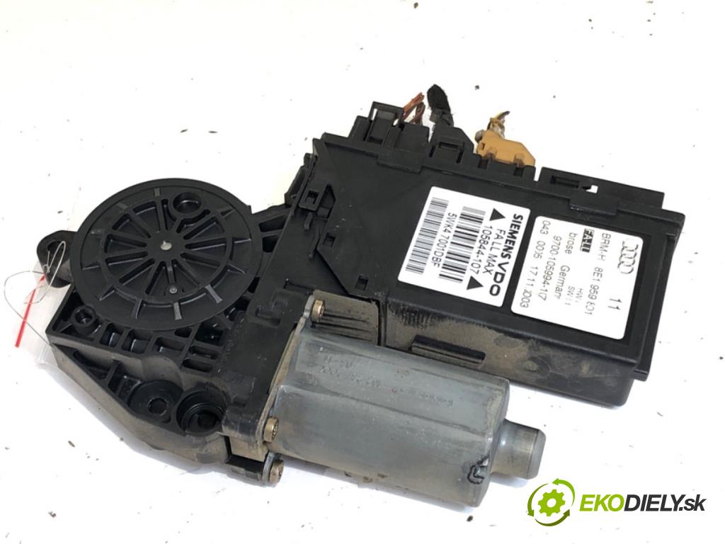 AUDI A4 B6 sedan 2004 96 kW 1.9 TDI 1896 motor sťahovaní okna pravý přední část 8E1959801