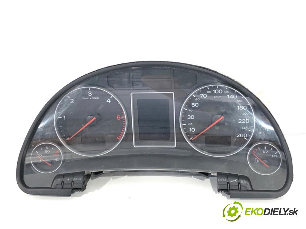 AUDI A4 B6 sedan 2004 96 kW 1.9 TDI 1896 Prístrojovka  (Prístrojová doska)