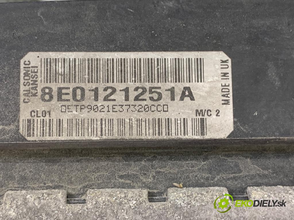 AUDI A4 B6 sedan 2004 96 kW 1.9 TDI 1896 Chladič vody 8E0121251A (Chladič vody)