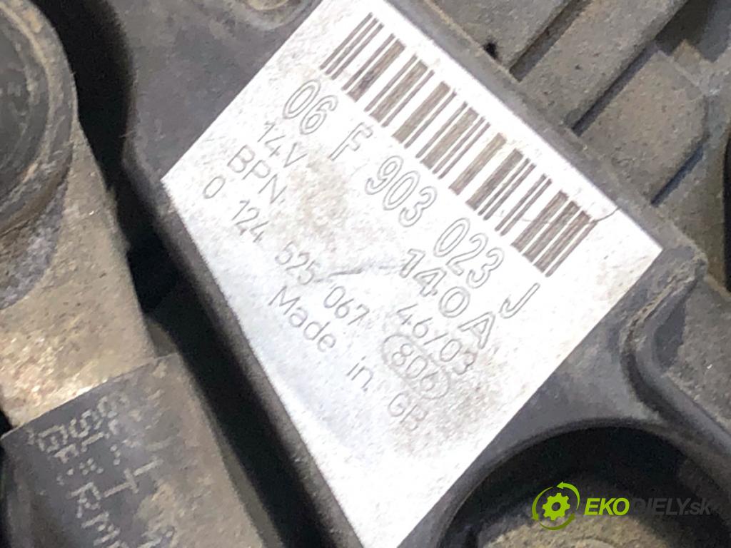 AUDI A4 B6 sedan 2004 96 kW 1.9 TDI 1896 Alternátor 06F903023J (Alternátor)