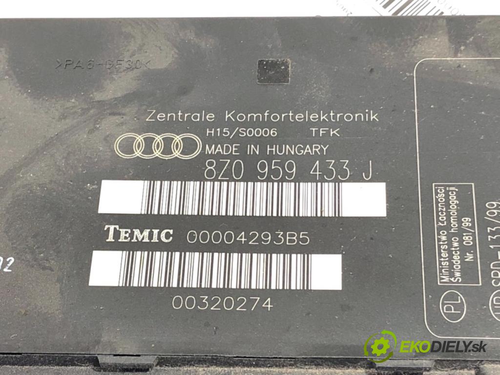 AUDI A2 liftback 2002 55 kW 1.4 1390 Modul komfortu 8Z0959433J (Modul komfortu)