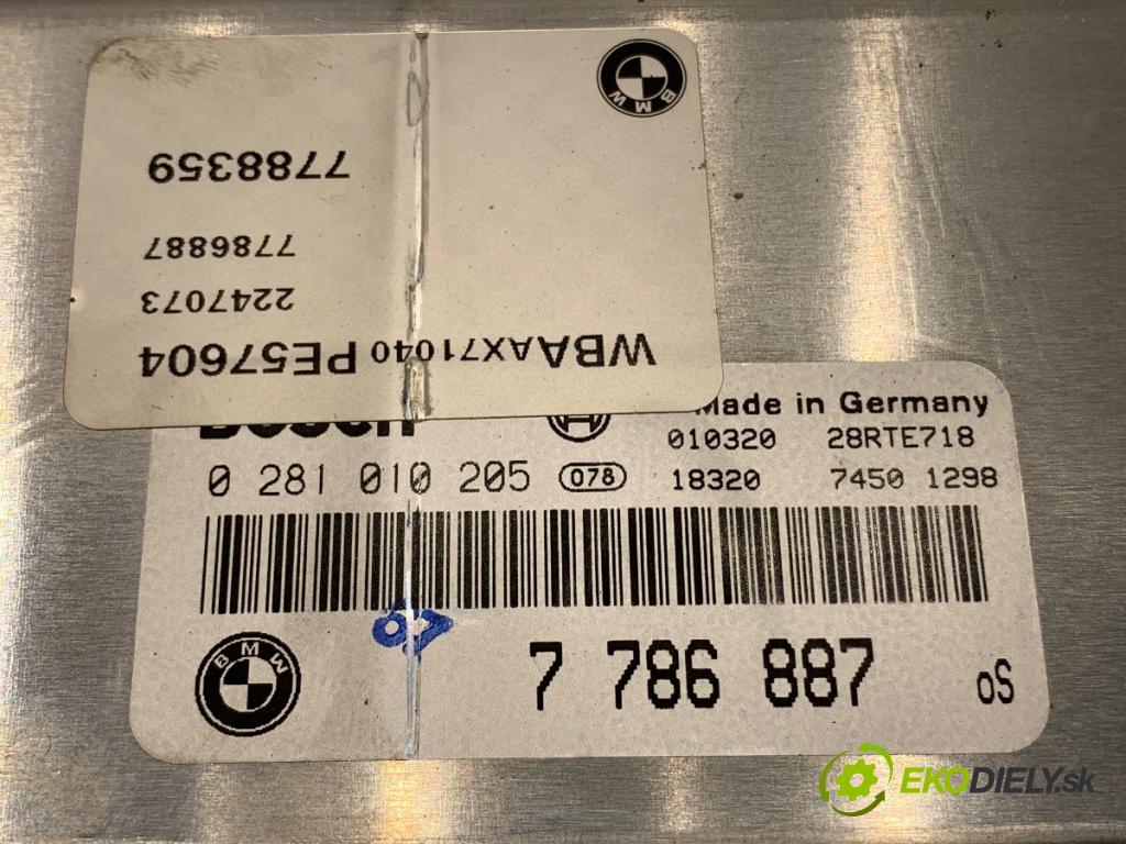 BMW E46 Kombi 2001 100 kW 320 d 1951 riadiaca jednotka Motor 7786887 (Riadiaca jednotka)