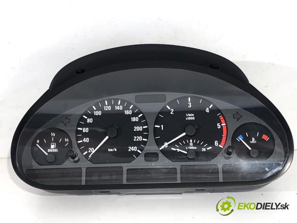 BMW E46 Kombi 2001 100 kW 320 d 1951 Prístrojovka 6910277 (Prístrojová doska)
