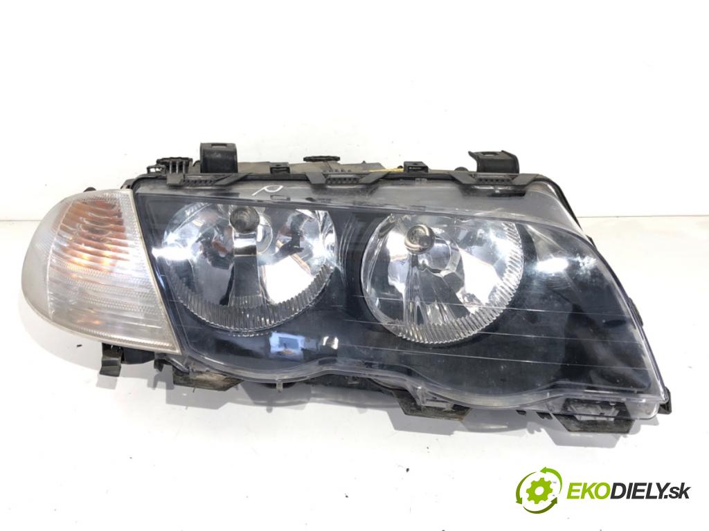 BMW E46 Kombi 2001 100 kW 320 d 1951 Svetlomet pravy predný 6902746