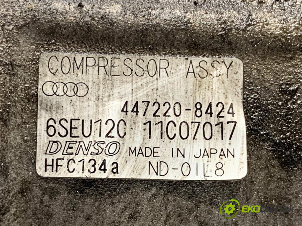 AUDI A4 B6 sedan 2001 96 kW 1.9 TDI 1896 Kompresor klimatizácie 447220-8424 (Kompresor klimatizácie)