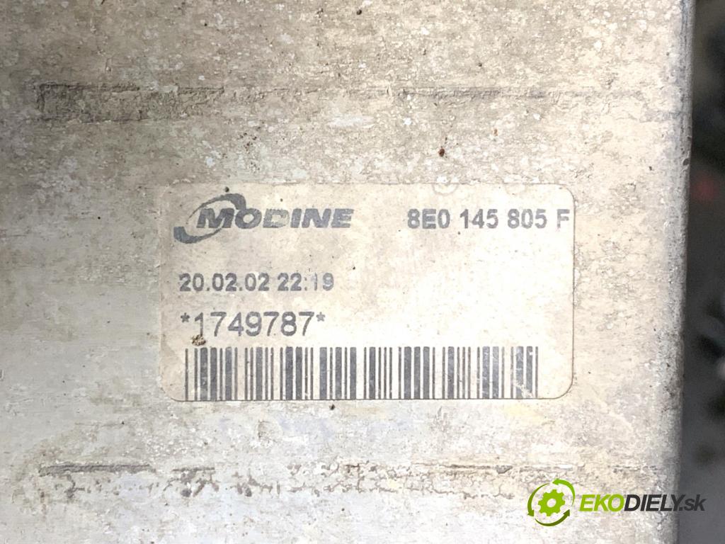 AUDI A4 B6 sedan 2001 96 kW 1.9 TDI 1896 intercooler 8E0145805F (Intercooler (chladič stlačeného vzduchu))