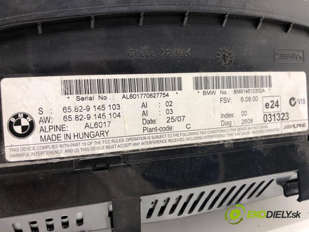 BMW E60 sedan 2004 130 kW 525 d 2497 Dislpej  (Prístrojová doska)
