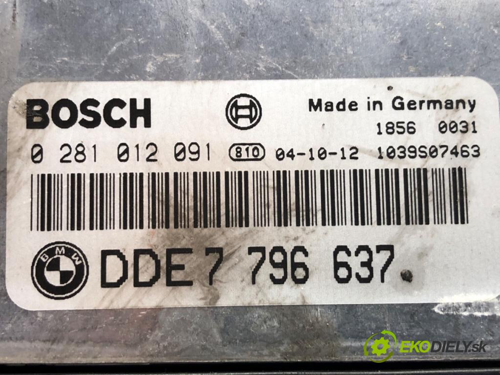 BMW E60 sedan 2004 130 kW 525 d 2497 riadiaca jednotka Motor 7796637 (Riadiaca jednotka)