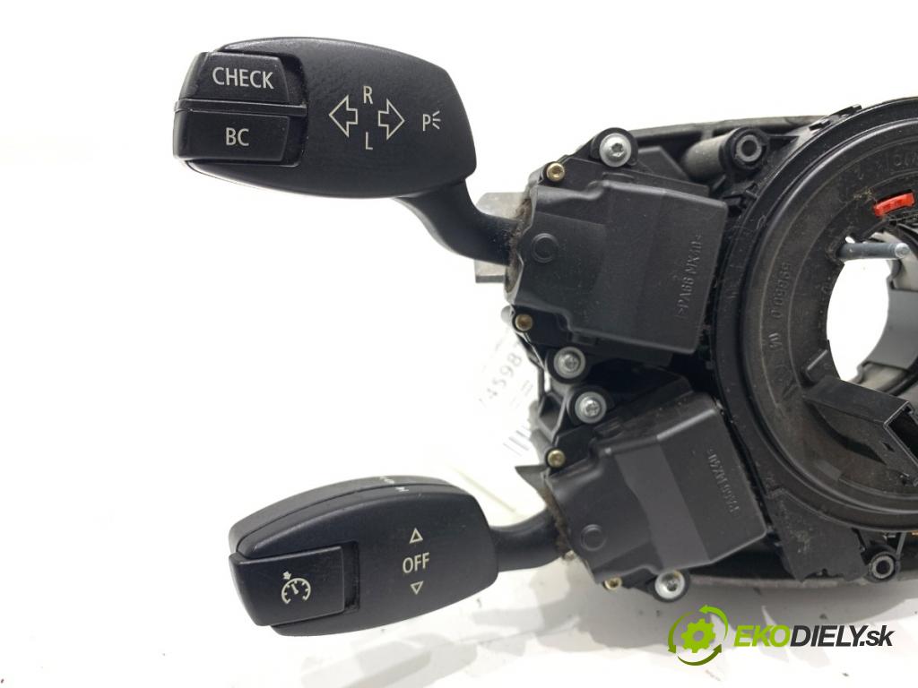 BMW E60 sedan 2004 130 kW 525 d 2497 Prepínač kombinovaný 6952960 (Prepínacie páčky pod volantom)