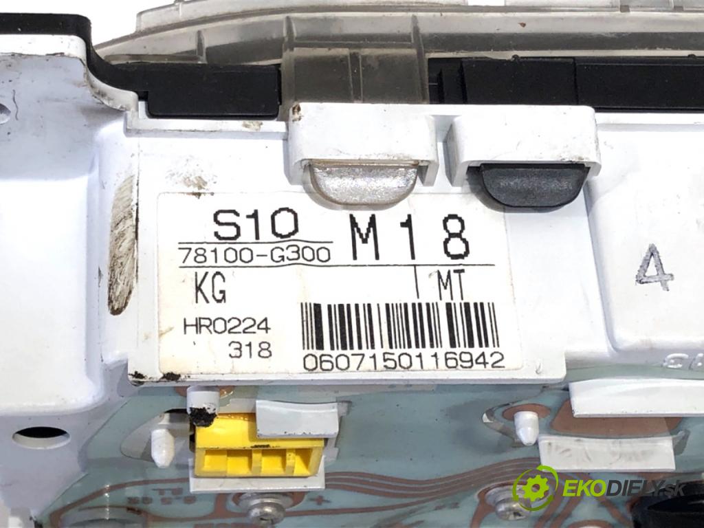 HONDA CR-V I SUV 1999 108 kW 2.0 16V 4WD (RD1, RD3) 1973 Prístrojovka 78100-G300 (Prístrojová doska)