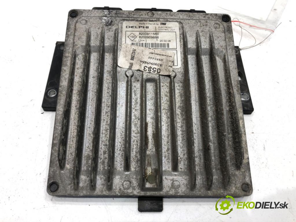 RENAULT KANGOO II nadwozie wielkoprzestrzenne (MPV) 2008 63 kW 1.5 dCi 85 (KW0K, KW0L, KW0B) 1461 riadiaca jednotka Motor 8200911560 (Riadiaca jednotka)