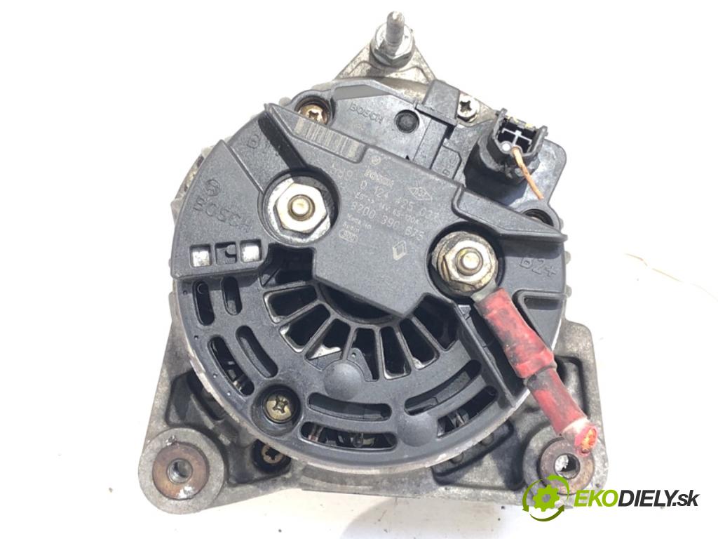 RENAULT KANGOO II nadwozie wielkoprzestrzenne (MPV) 2008 63 kW 1.5 dCi 85 (KW0K, KW0L, KW0B) 1461 Alternátor 8200390675 (Alternátor)