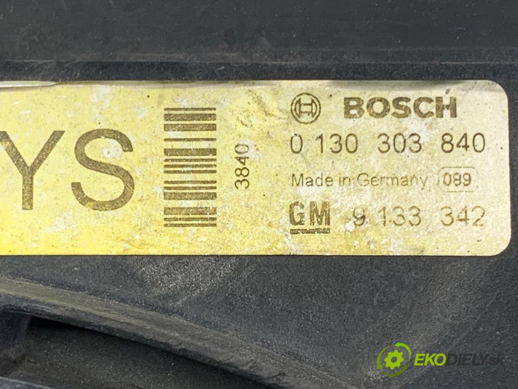 OPEL ASTRA H liftback 2009 66 kW 1.3 CDTI (L48) 1248 Ventilátor klimatizácie 0130303840 9133342 (Ventilátor chladiča klimatizácie)