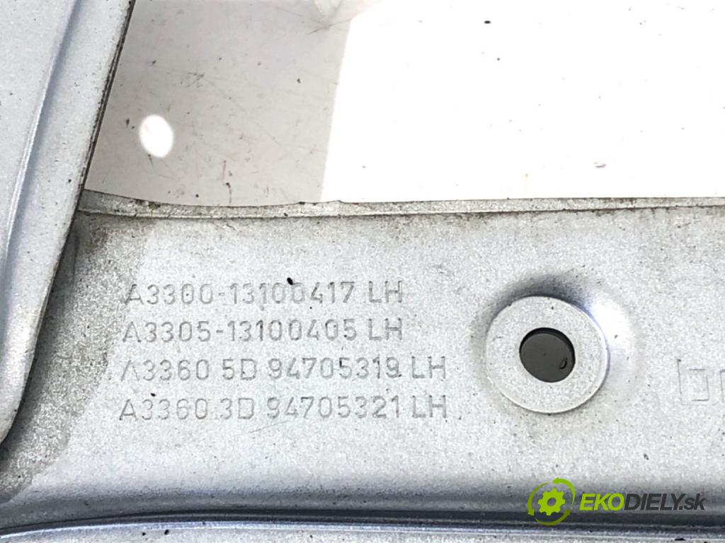 OPEL ASTRA H liftback 2009 66 kW 1.3 CDTI (L48) 1248 mechanismus okna levý přední část 13101480