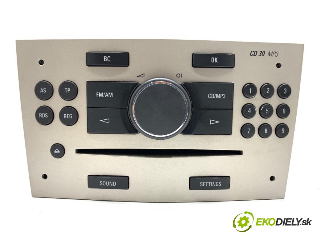 OPEL ASTRA H liftback 2009 66 kW 1.3 CDTI (L48) 1248 RADIO 13255553 (Audio zariadenie)