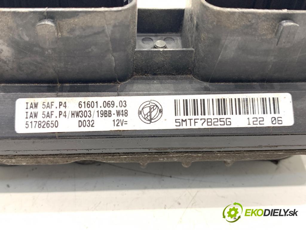 FIAT PUNTO II liftback 2006 44 kW 1.2 60 (188.030, .050, .130, .150, .230, .250) 1242 riadiaca jednotka Motor 51782650 (Riadiaca jednotka)