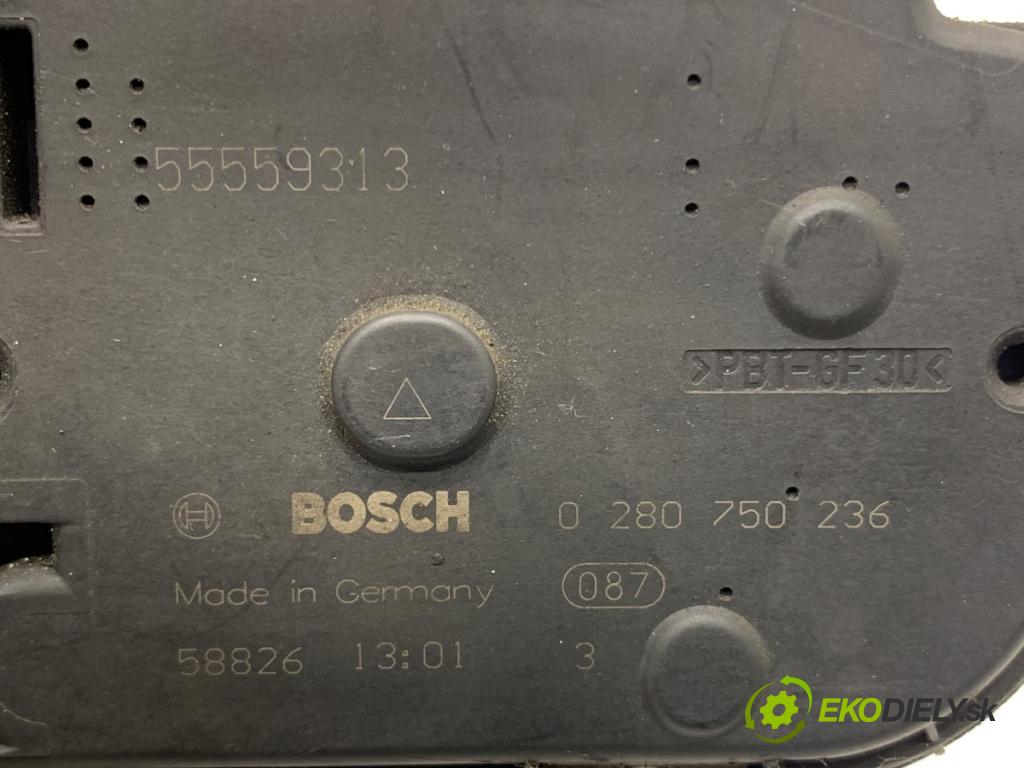 OPEL ASTRA H liftback 2005 125 kW 2.0 Turbo (L48) 1998 Škrtiaca klapka 55559313 (Škrtiaca klapka)