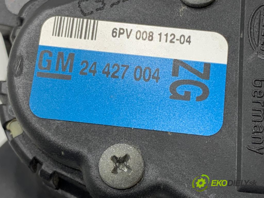 OPEL ASTRA H liftback 2005 125 kW 2.0 Turbo (L48) 1998 Potenciometer plynu 24427004 (Potenciometer plynového pedálu)