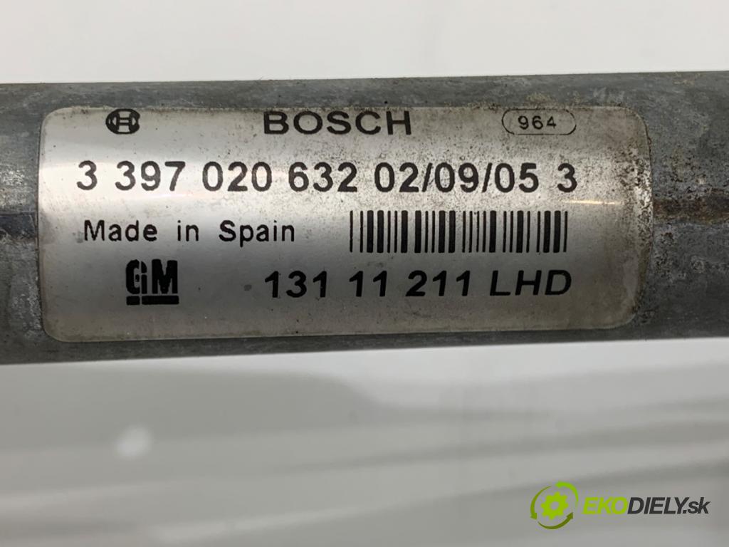 OPEL ASTRA H liftback 2005 125 kW 2.0 Turbo (L48) 1998 Mechanizmus stieračov predný 13111211 (Motorček stieračov predný)