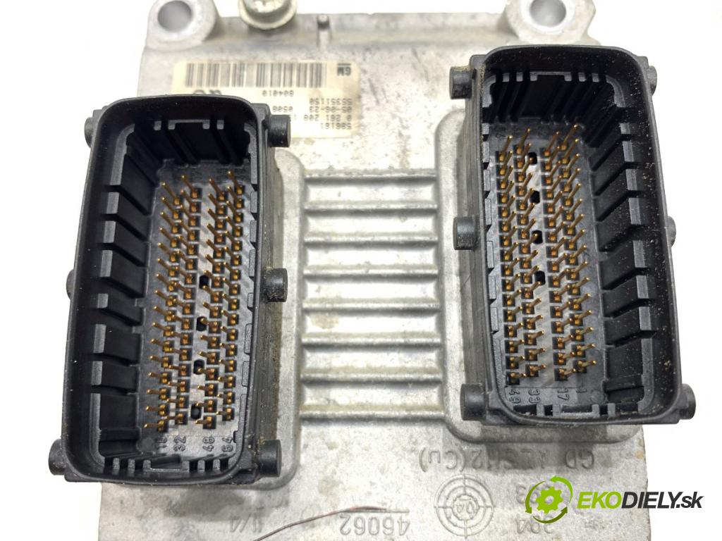 OPEL ASTRA H liftback 2005 125 kW 2.0 Turbo (L48) 1998 riadiaca jednotka Motor 55351150 (Riadiaca jednotka)