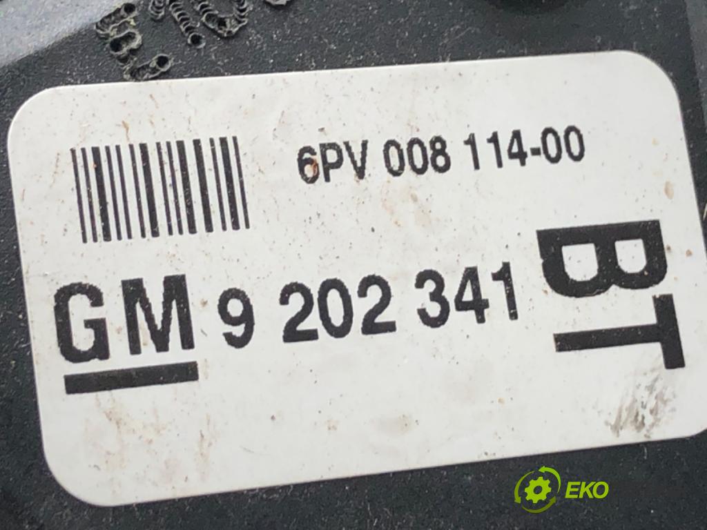 OPEL ZAFIRA B nadwozie wielkoprzestrzenne (MPV) 2006 74 kW 1.9 CDTI (M75) 1910 Potenciometer plynu 9202341 (Potenciometer plynového pedálu)