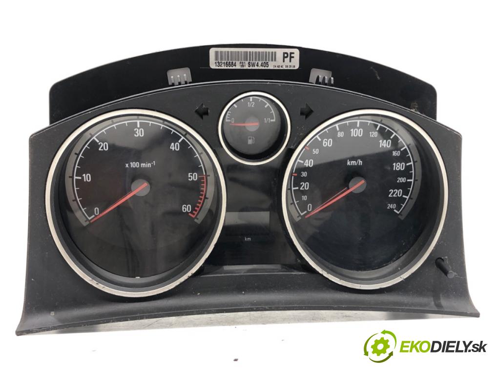 OPEL ZAFIRA B nadwozie wielkoprzestrzenne (MPV) 2006 74 kW 1.9 CDTI (M75) 1910 Prístrojovka 13216684 (Prístrojová doska)