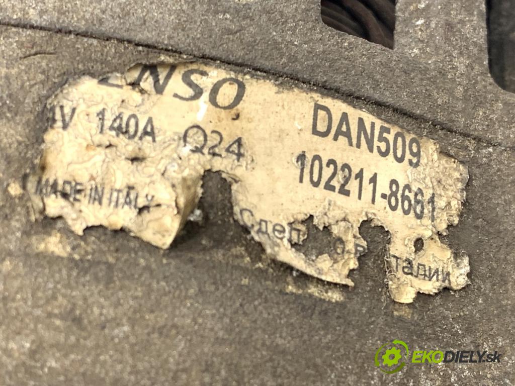 OPEL ZAFIRA B nadwozie wielkoprzestrzenne (MPV) 2006 74 kW 1.9 CDTI (M75) 1910 Alternátor 102211-8661 (Alternátor)