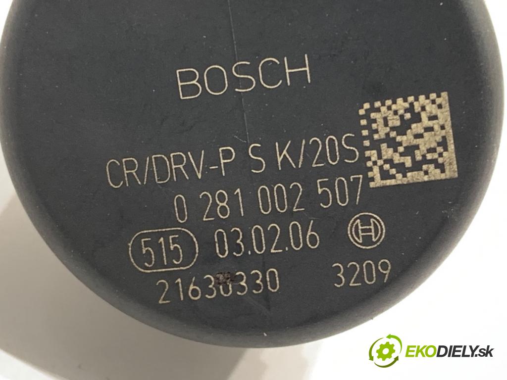 OPEL ZAFIRA B nadwozie wielkoprzestrzenne (MPV) 2006 74 kW 1.9 CDTI (M75) 1910 Regulátor tlaku paliva 0281002507 (Palivový systém ostatné)