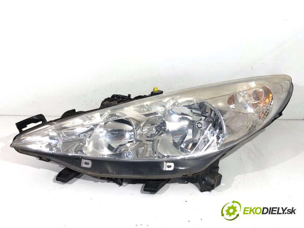 PEUGEOT 207 Kombi 2007 88 kW 1.6 16V 1598 Svetlomet ľavy predný 89900880