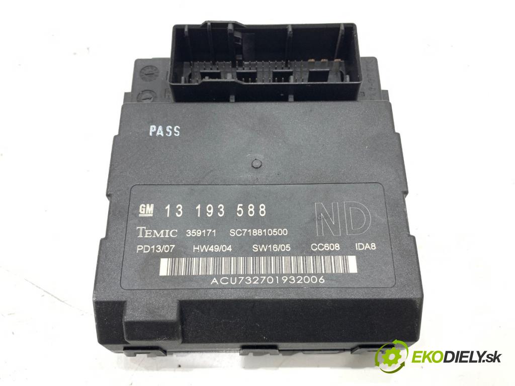 OPEL VECTRA C Kombi 2007 110 kW 1.9 CDTI (F35) 1910 Modul svetiel 13193588 (Riadiaca jednotka ostatné)