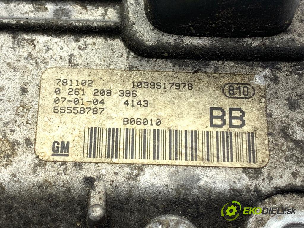 OPEL ASTRA H liftback 2007 66 kW 1.4 (L48) 1364 řídící jednotka motora 55558787 (Řídicí jednotka)