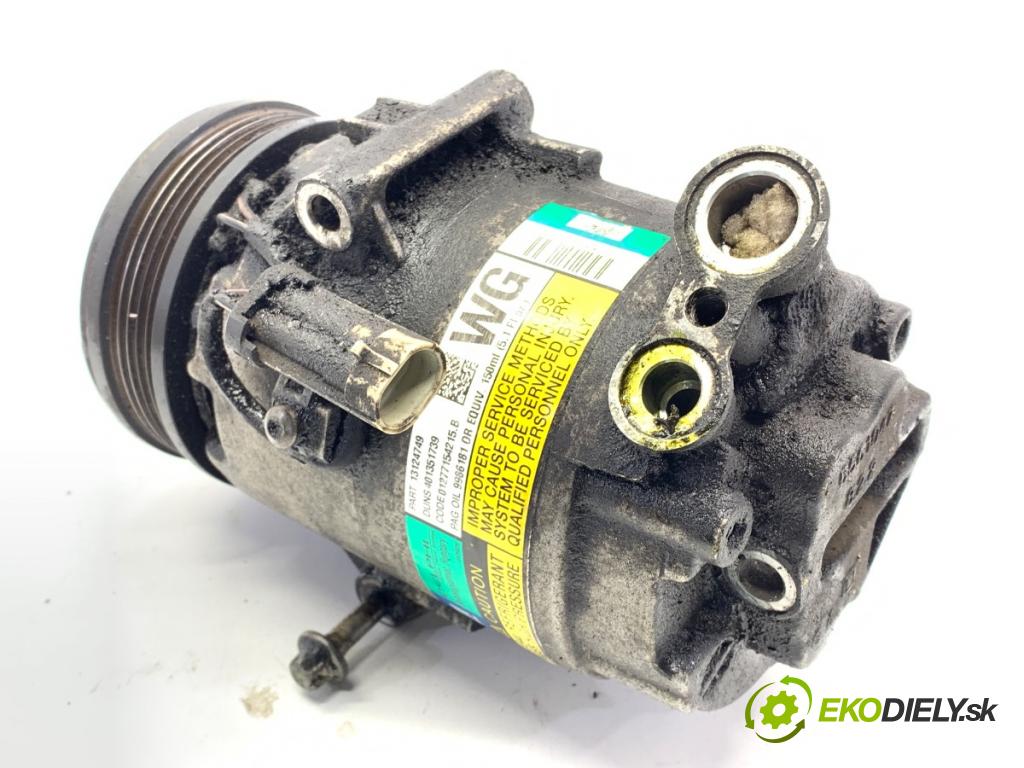 OPEL ASTRA H liftback 2007 66 kW 1.4 (L48) 1364 Kompresor klimatizácie 13124749 (Kompresor klimatizácie)