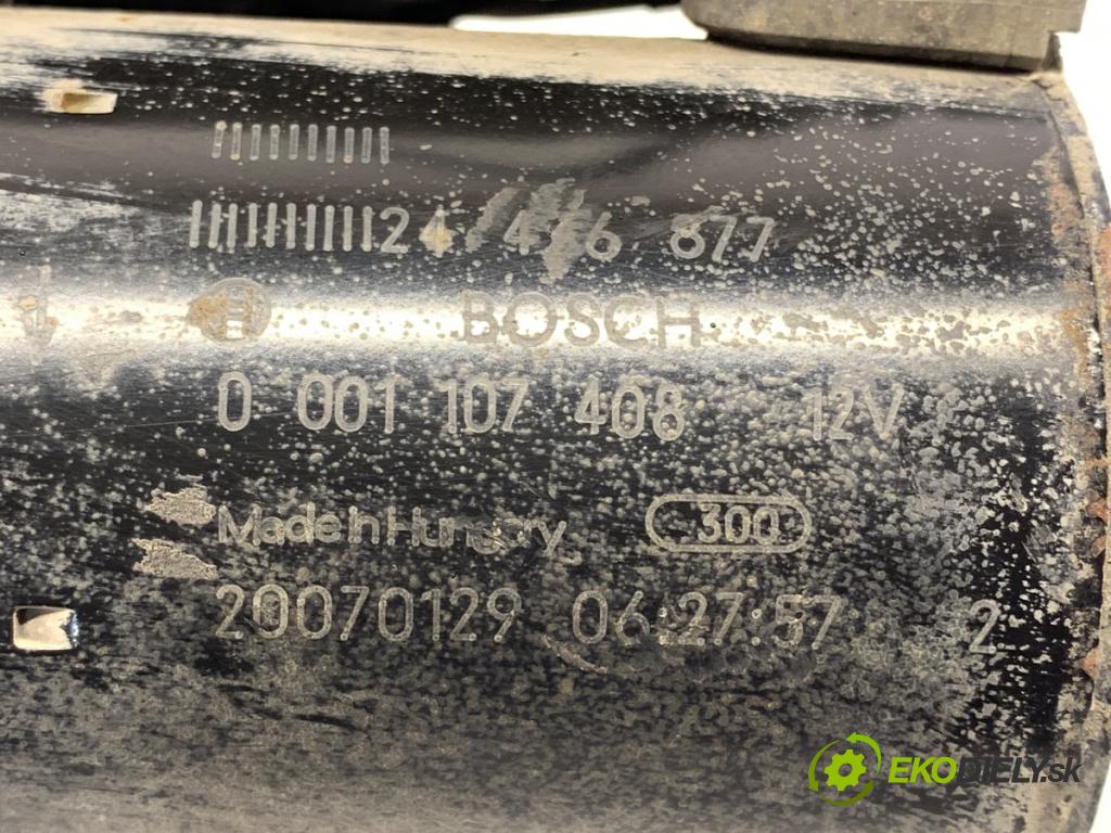OPEL ASTRA H liftback 2007 66 kW 1.4 (L48) 1364 startér 0001107408 (Startér)