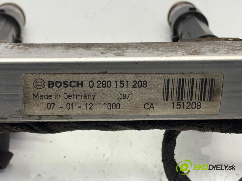 OPEL ASTRA H liftback 2007 66 kW 1.4 (L48) 1364 lišta vstřikovací 0280158501 (Vstřikovací lišta)