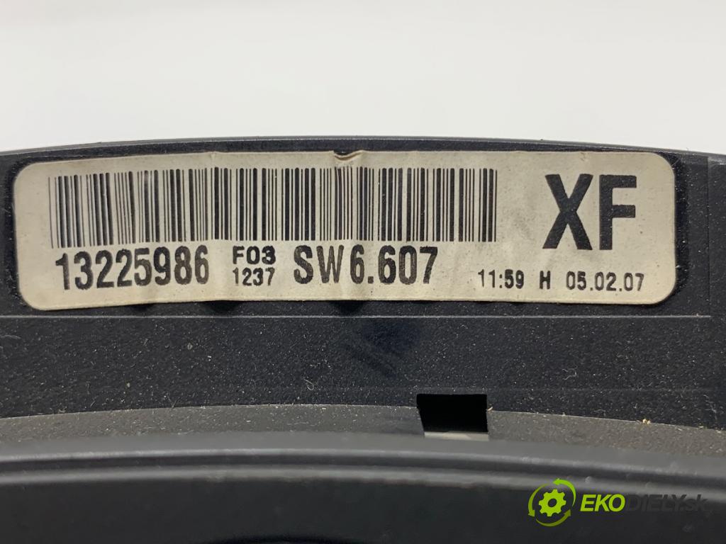 OPEL ASTRA H liftback 2007 66 kW 1.4 (L48) 1364 Prístrojovka 13225986 (Prístrojová doska)