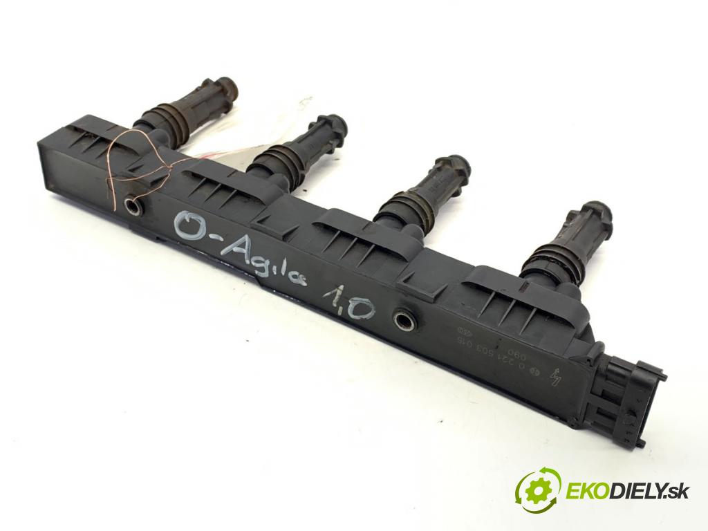 OPEL ASTRA H liftback 2007 66 kW 1.4 (L48) 1364 Cievka zapaľovacia 0221503015 (Zapaľovacia cievka)