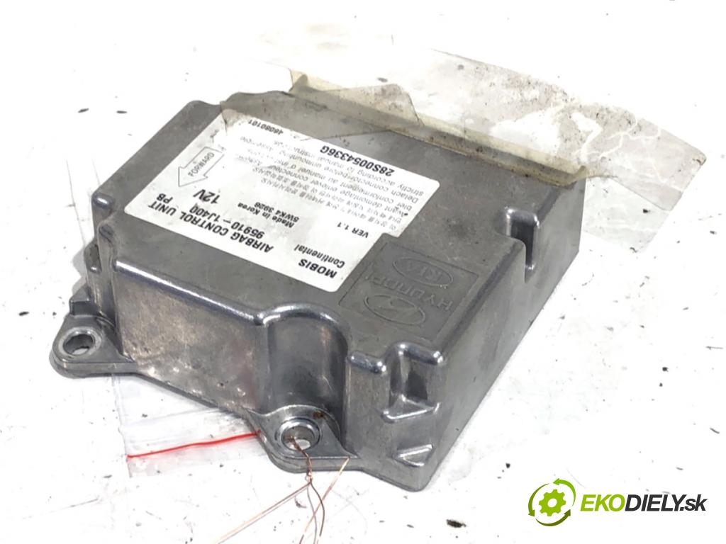 HYUNDAI i20 liftback 2009 57 kW 1.2 1248 senzor airbag 95910-1J400 (Snímač)