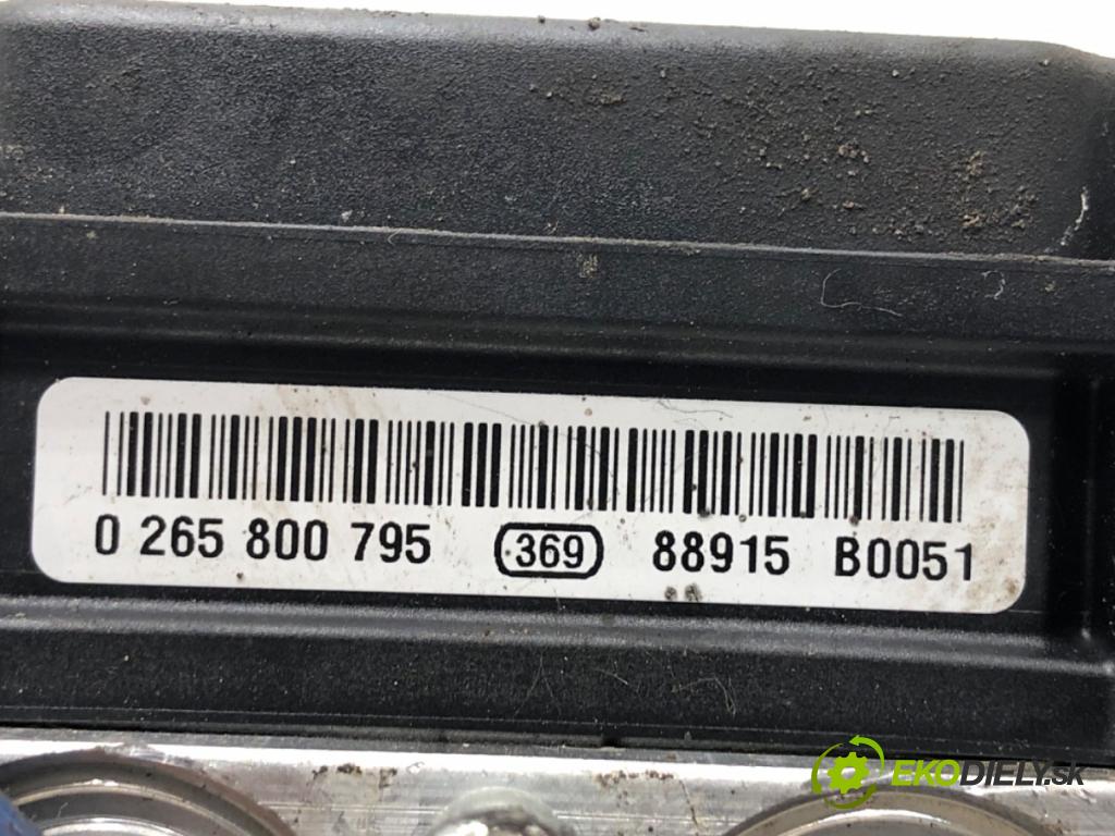 HYUNDAI i20 liftback 2009 57 kW 1.2 1248 Pumpa ABS 0265237019 (Pumpa ABS)