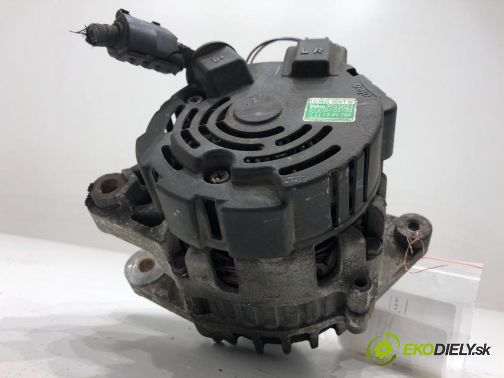 HYUNDAI i20 liftback 2009 57 kW 1.2 1248 Alternátor 37300-03100 (Alternátor)