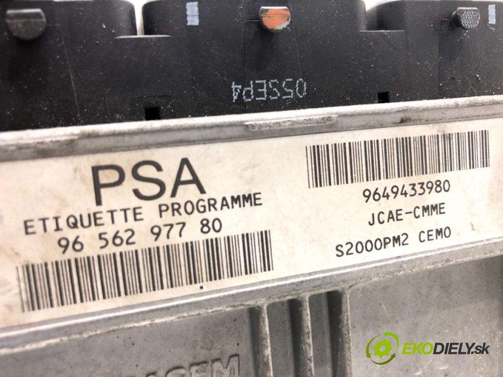 CITROEN C3 kabriolet 2005 54 kW 1.4 1360 riadiaca jednotka Motor 9656297780 (Riadiaca jednotka)