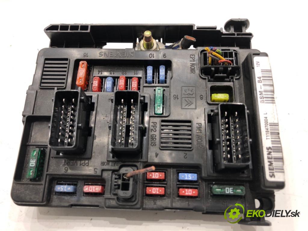 CITROEN C3 kabriolet 2005 54 kW 1.4 1360 Modul BSM 9636079380 (Riadiaca jednotka ostatné)