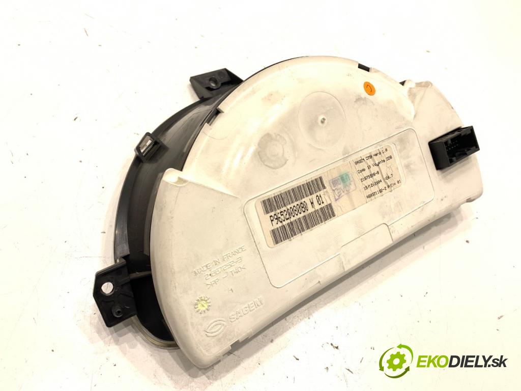 CITROEN C3 kabriolet 2005 54 kW 1.4 1360 Prístrojovka 9652008080 (Prístrojová doska)