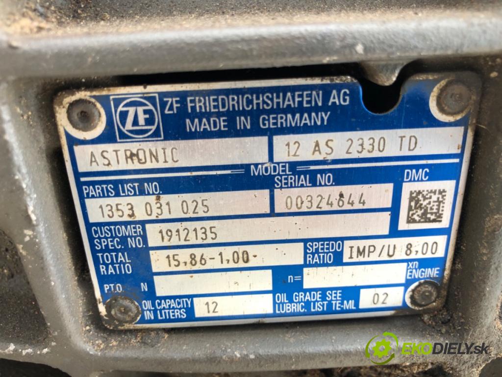 DAF N  2015    Prevodovka 12AS2330TD (Prevodovka)