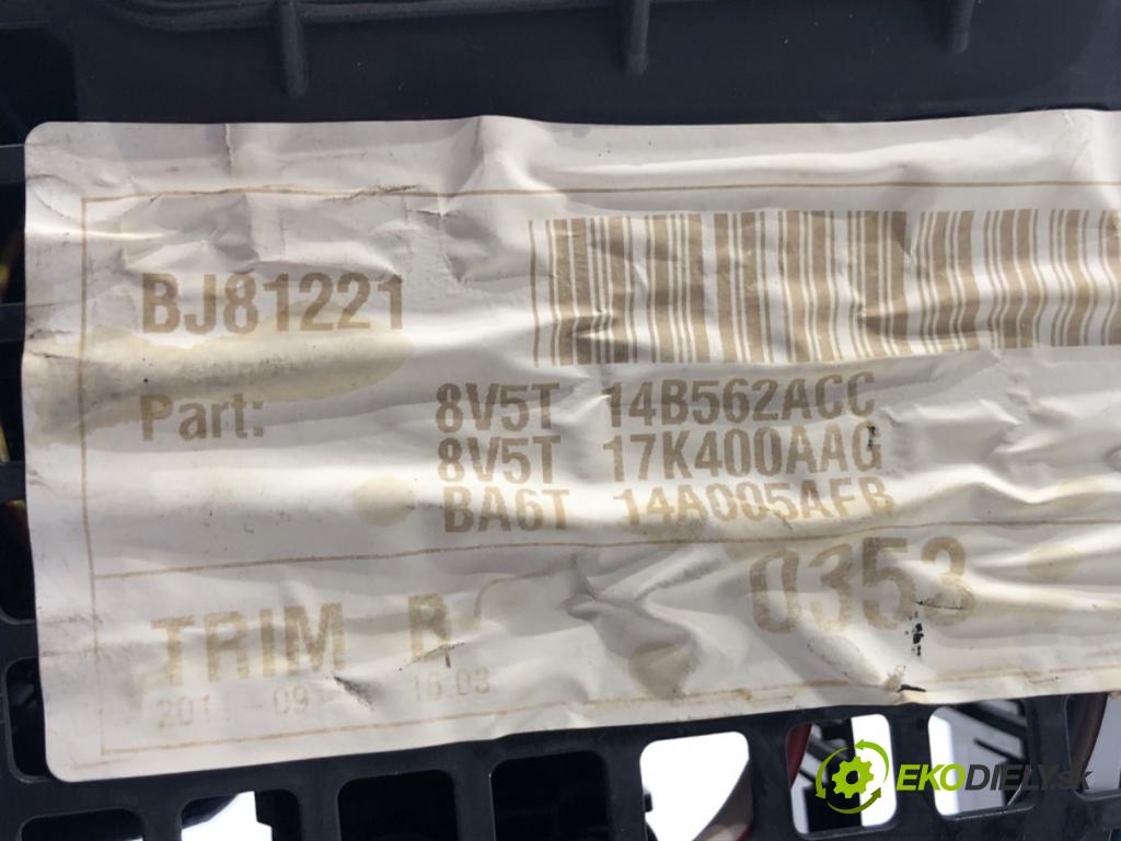 FORD FIESTA MK7 liftback 2011 51 kW 1.4 TDCi 1399 skříňka poistková BA6T-14A005-AFB (Pojistková skříňka)