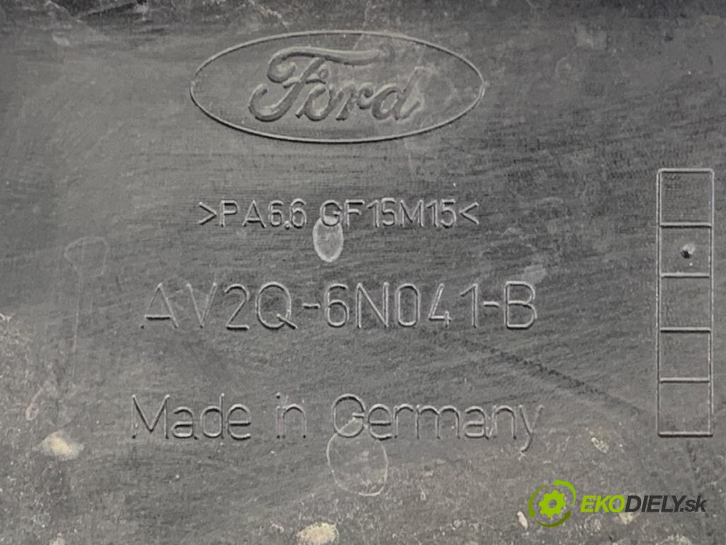 FORD FIESTA MK7 liftback 2011 51 kW 1.4 TDCi 1399 kryt motora AV2Q-6N041-B (Kryt motoru )