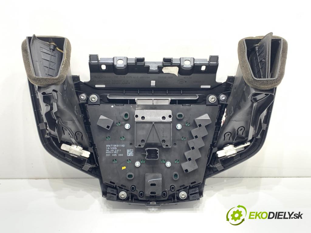 FORD FIESTA MK7 liftback 2011 51 kW 1.4 TDCi 1399 Panel ovládania radia 8A6T18K811AD (Prepínacie páčky pod volantom)