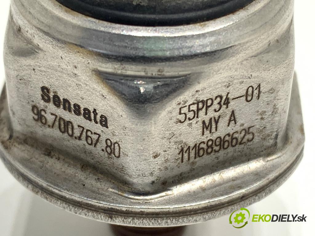 FORD FIESTA MK7 liftback 2011 51 kW 1.4 TDCi 1399 Snímač tlaku paliva 9670076780 (Snímač)