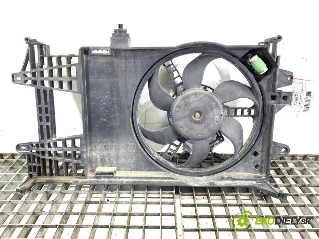 FIAT PUNTO II liftback 2009 44 kW 1.2 60 (188.030, .050, .130, .150, .230, .250) 1242 Ventilátor chladiča  (Ventilátor)