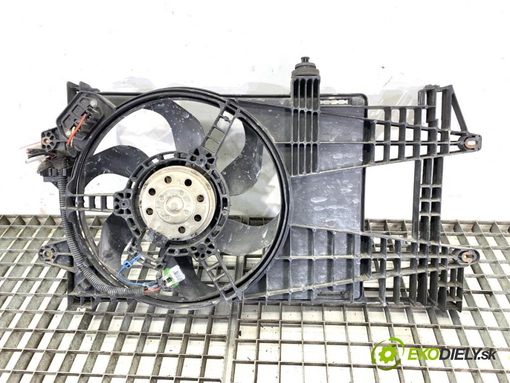 FIAT PUNTO II liftback 2009 44 kW 1.2 60 (188.030, .050, .130, .150, .230, .250) 1242 Ventilátor chladiča  (Ventilátor)