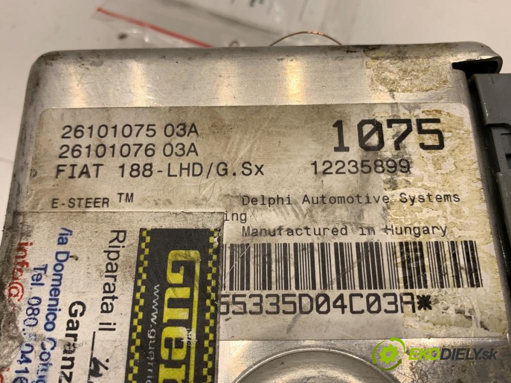 FIAT PUNTO II liftback 2009 44 kW 1.2 60 (188.030, .050, .130, .150, .230, .250) 1242 Modul servočerpadlo 12235899 (Riadiaca jednotka ostatné)